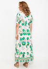 Seventy1 One Size Tropical Maxi Dress, Green Multi