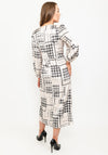 Kate Cooper Print Gater Dress