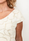 Lizabella Dress & Bolero, Gold