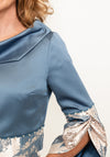 Lizabella Dress, Rose & Blue