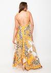 Seventy1 Handkerchief Maxi Dress, Yellow Multi