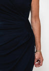 Seventy1 Ruched Waist Fitted Mini Dress, Dark Navy