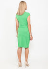 Seventy1 Ruched Waist Fitted Mini Dress, Apple Green