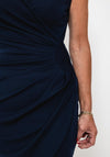 Seventy1 Ruched Waist Fitted Mini Dress, Navy
