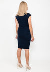 Seventy1 Ruched Waist Fitted Mini Dress, Navy