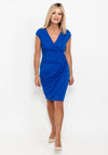 Seventy1 Ruched Waist Fitted Mini Dress, Royal Blue
