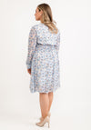Seventy1 One Size Ditsy Floral Mini Dress, Light Blue