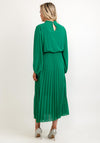 Seventy1 One Size Blouson Waist Midi Dress, Green