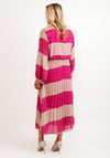 Seventy1 One Size Animal Print Dress, Pink & Green