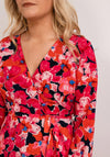 Seventy1 Vibrant Floral Maxi Dress, Fuchsia Multi