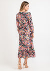 Seventy1 Floral Print Maxi Smock Dress, Pink Multi