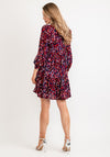 Seventy1 Printed Button Mini Smock Dress, Red Multi