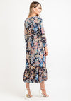Seventy1 Bright Paisley Print Dress, Navy Multi