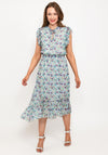 Seventy1 Ditsy Floral Ruffle Midi Dress, Multi