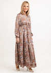 Seventy1 Paisley Print Maxi Dress, Bronze Multi