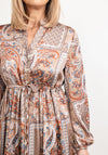 Seventy1 Paisley Print Maxi Dress, Bronze Multi