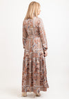 Seventy1 Paisley Print Maxi Dress, Bronze Multi