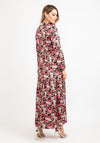 Seventy1 Floral Print Maxi Smock Dress, Pink Multi