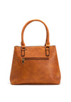 Zen Collection Quilted Shopper Bag, Brown