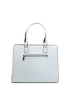 Zen Collection Dual Zip Detail Shopper Bag, Grey