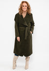 Seventy1 One Size Wrap Coat, Green