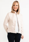 Seventy1 Faux Suede Short Jacket, Cream