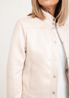 Seventy1 Faux Suede Short Jacket, Cream