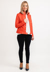 Seventy1 Faux Suede Short Jacket, Burnt Orange