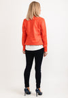 Seventy1 Faux Suede Short Jacket, Burnt Orange