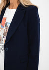 Seventy1 Lapel Collar Blazer, Navy