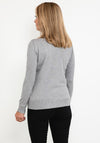 Seventy1 Fine Knit Roll Neck Sweater, Grey