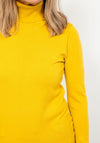 Seventy1 Fine Knit Roll Neck Sweater, Yellow