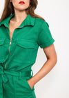Seventy1 Utility Style Playsuit, Green