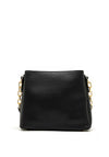 Zen Collection Tassel Hardware Small Crossbody Bag, Black