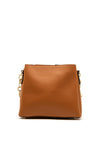 Zen Collection Tassel Hardware Small Crossbody Bag, Tan