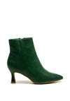 Zen Collection Pointed Toe Heeled Ankle Boots, Green
