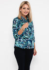 Leon Collection Groovy Print Top, Multi