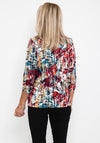 Leon Collection Elasticated Hem Blouse, Multi