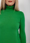 Seventy1 Fine Knit Roll Neck Sweater, Green