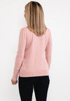 Seventy1 Fine Knit Roll Neck Sweater, Rose