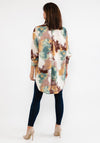 Seventy1 Oversize Abstract Print Shirt, Brown Multi