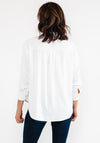 Seventy1 Silk Look Relaxed Shirt, White