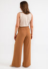Seventy1 One Size Cowl Neck Satin Top, Champagne