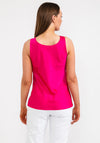 Seventy1 One Size Cowl Neck Satin Top, Pink