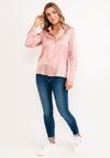 Seventy1 Turn Up Sleeve Blouse, Rose Pink
