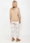 Seventy1 One Size Metallic Knit Jumper, Gold