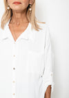 Seventy1 One Size Chain Back Top, White