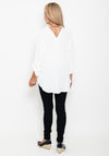 Seventy1 One Size Chain Back Top, White