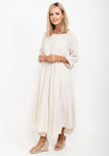 Seventy1 One Size Two Piece Dress & Top, Beige