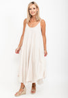 Seventy1 One Size Two Piece Dress & Top, Beige